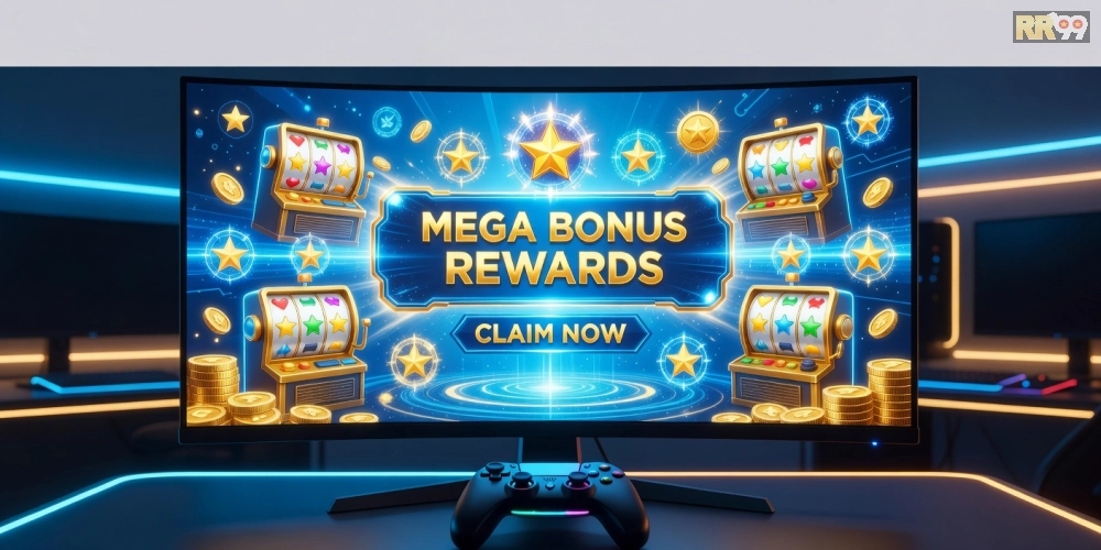 Hình minh họa khái niệm game khuyến mãi rr99 với giao diện hấp dẫn và phần thưởng lớn