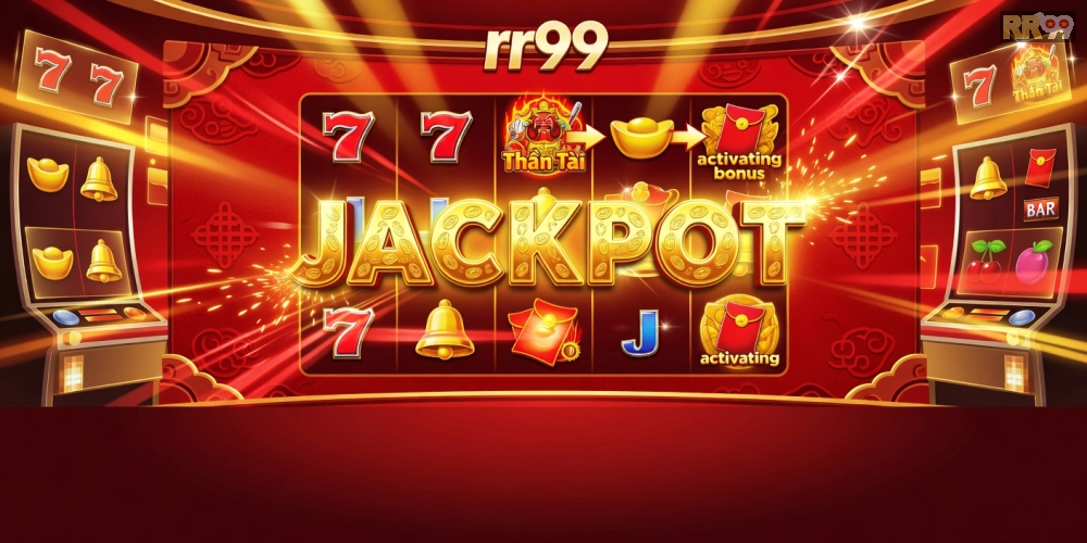 Game Nổ Hũ Thần Tài với biểu tượng vàng óng hấp dẫn người chơi