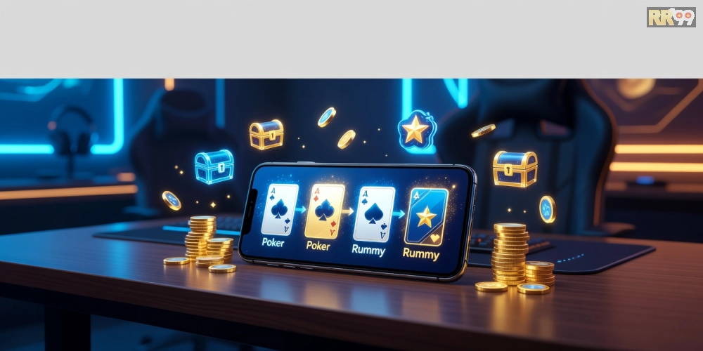 Khái niệm top 10 game bài đổi thưởng rr99 được minh họa qua các trò chơi phổ biến